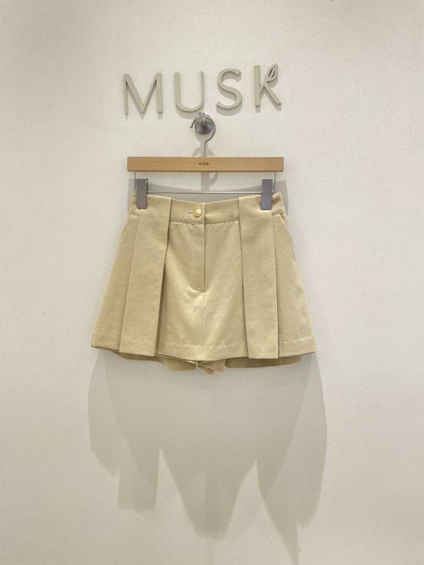 MUSK韓國直郵實拍女士新款人氣26春夏時尚職業休閑推薦裙褲MUSK裙褲圖色2