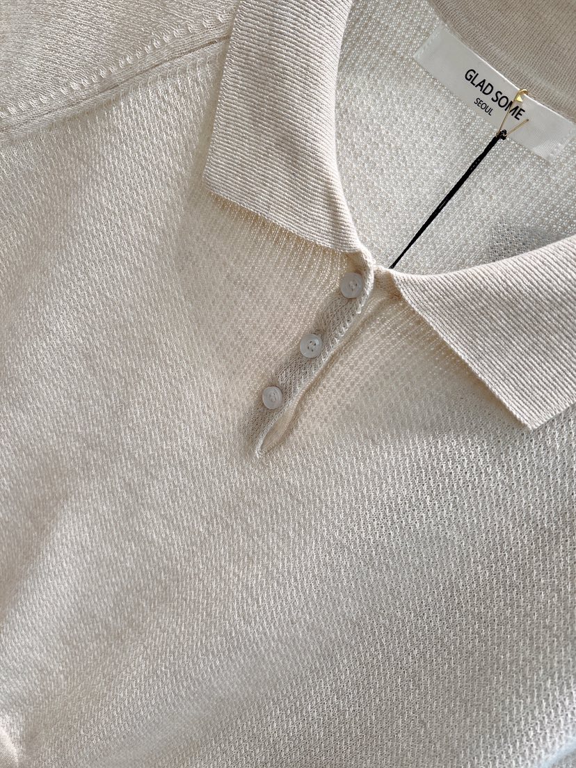 GLAD SOME韓國直郵女裝新品熱賣職業休閑推薦針織衫亞麻GLAD SOME針織衫