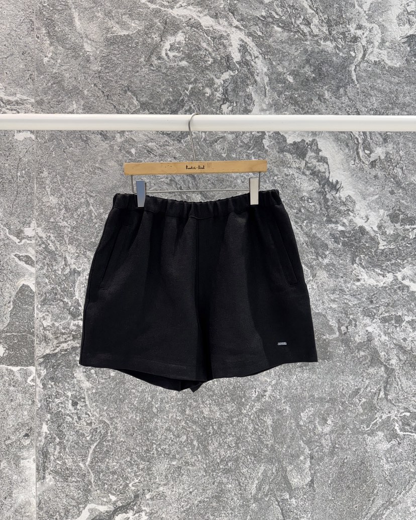 ROOKIE BUD韓國東大門直郵女士新品時尚職業短褲粗花呢亞麻ROOKIE BUD-L短褲圖色2