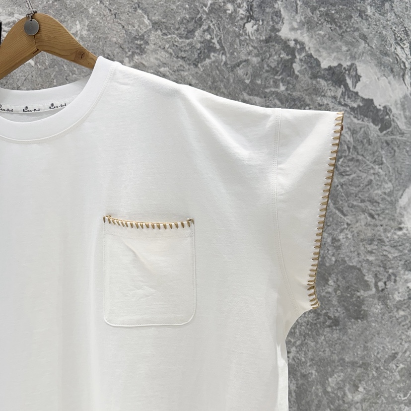 ROOKIE BUD韓國直郵實拍女裝新品人氣26春夏職業T恤口袋ROOKIE BUD-LT恤