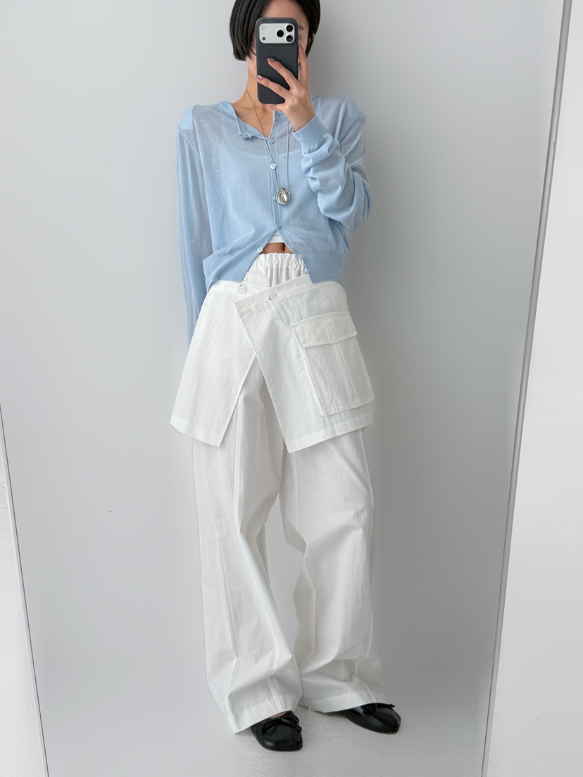 CELEBRITY-A韓國東大門直郵女裝新品26春夏針織衫透視開衫CELEBRITY-A針織衫