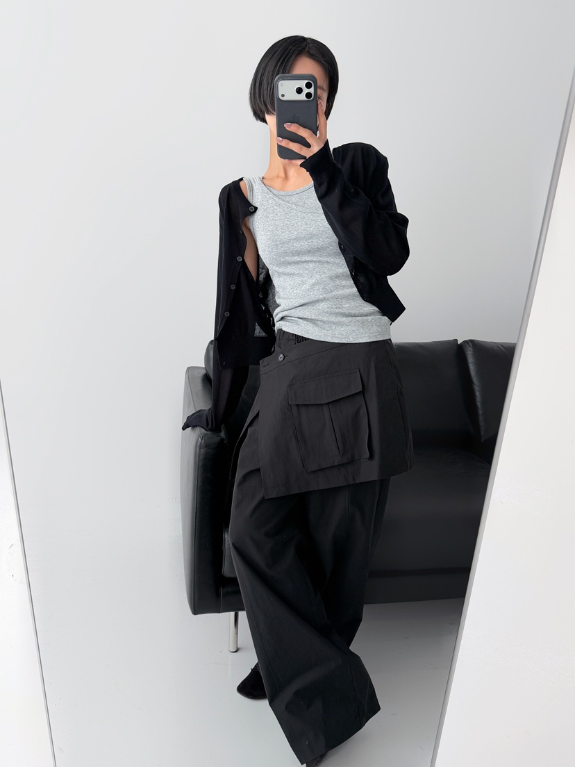 CELEBRITY-A韓國東大門直郵女裝新品26春夏針織衫透視開衫CELEBRITY-A針織衫