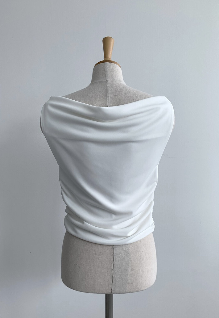 THE LOW韓國直郵女士新品26春夏人氣職業襯衫蕾絲衫褶皺THE LOW襯衫/蕾絲衫