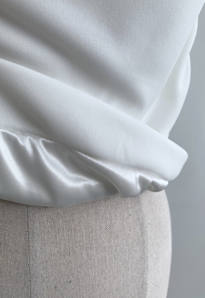 THE LOW韓國直郵女士新品26春夏人氣職業襯衫蕾絲衫褶皺THE LOW襯衫/蕾絲衫