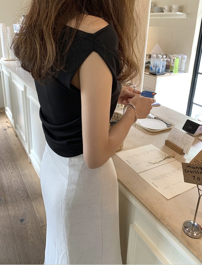 THE LOW韓國直郵女士新品26春夏人氣職業襯衫蕾絲衫褶皺THE LOW襯衫/蕾絲衫