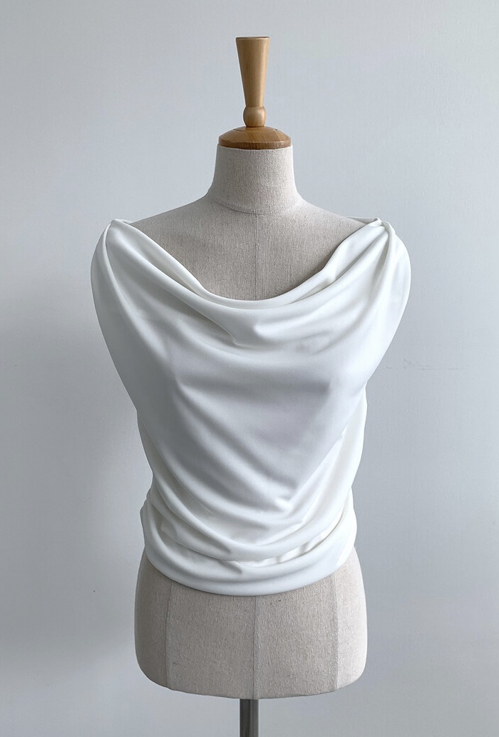 THE LOW韓國直郵女士新品26春夏人氣職業襯衫蕾絲衫褶皺THE LOW襯衫/蕾絲衫圖色1