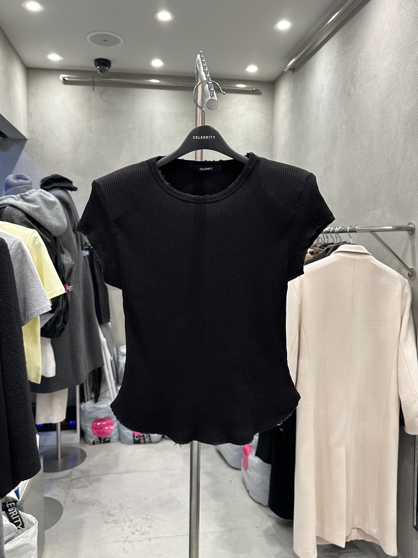 CELEBRITY-A韓國東大門直郵女裝新款26春夏熱賣休閑職業T恤CELEBRITY-AT恤圖色4