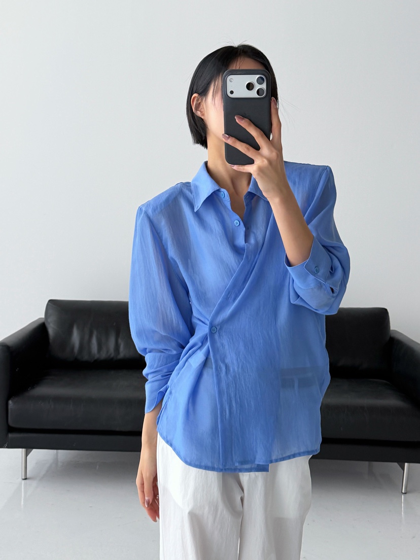 CELEBRITY-A韓國代購女裝新品人氣熱賣時尚職業襯衫蕾絲衫CELEBRITY-A襯衫/蕾絲衫