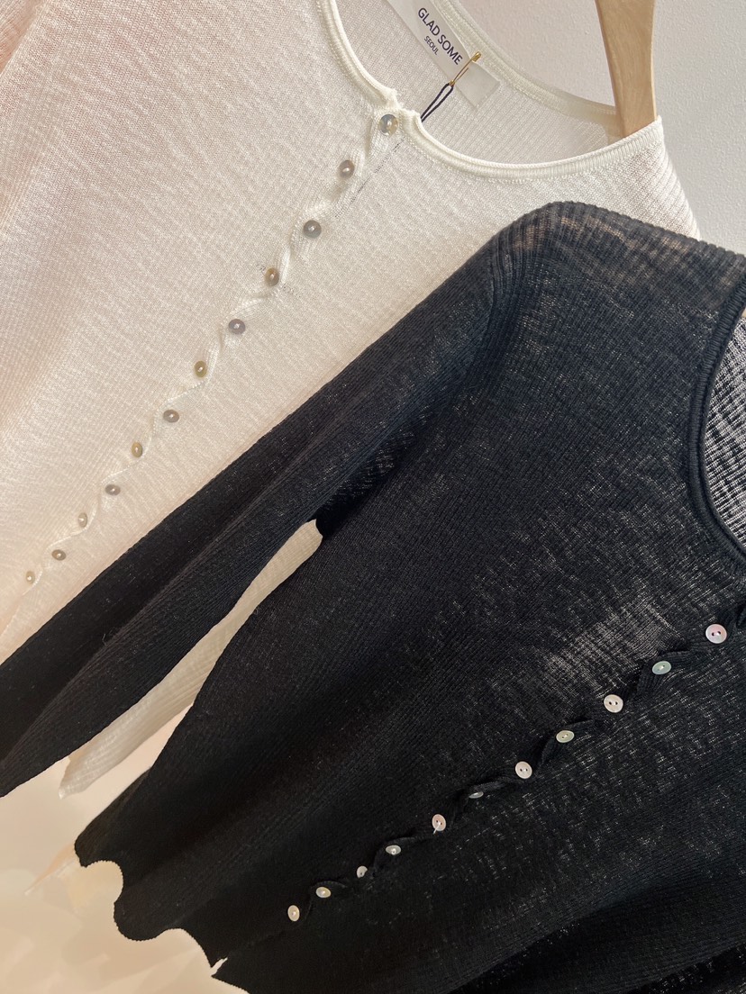 GLAD SOME韓國代購女士新款熱賣職業時尚26春夏人氣針織衫GLAD SOME針織衫