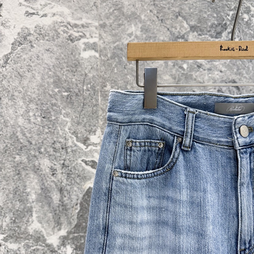 ROOKIE BUD韓國代購女裝新品時尚人氣熱賣26春夏推薦牛仔褲ROOKIE BUD-L牛仔褲