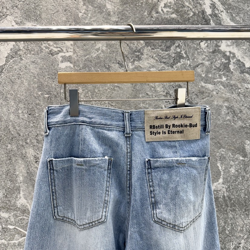 ROOKIE BUD韓國代購女裝新品時尚人氣熱賣26春夏推薦牛仔褲ROOKIE BUD-L牛仔褲