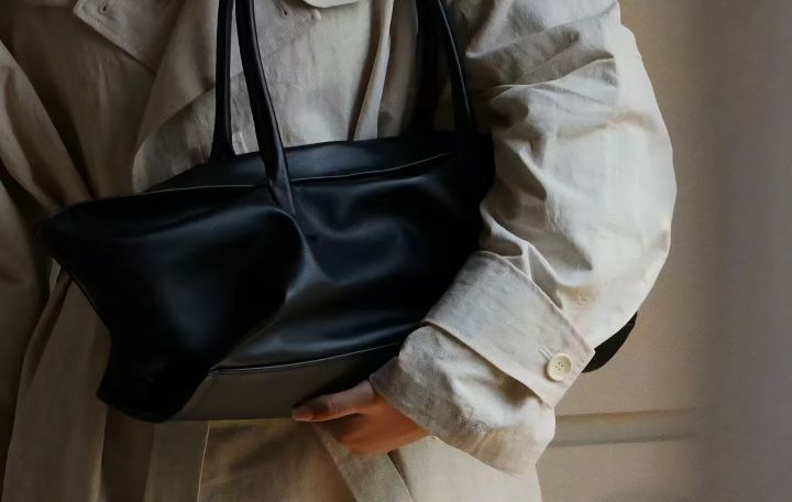 TROUVAILLE韓國東大門直郵女裝新款26春夏手提包含飾品牛皮TROUVAILLE手提包