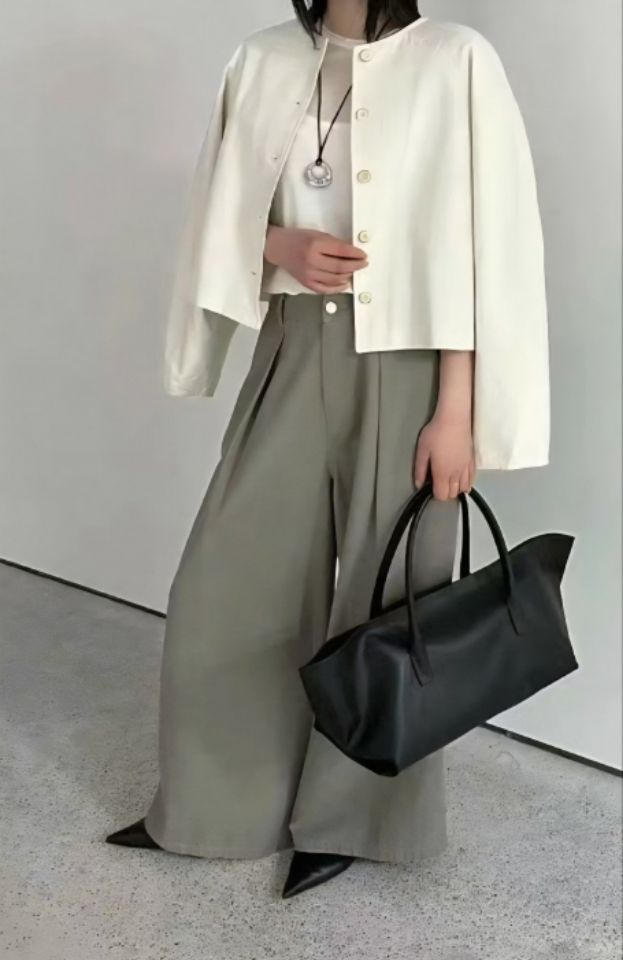 TROUVAILLE韓國東大門直郵女裝新款26春夏手提包含飾品牛皮TROUVAILLE手提包