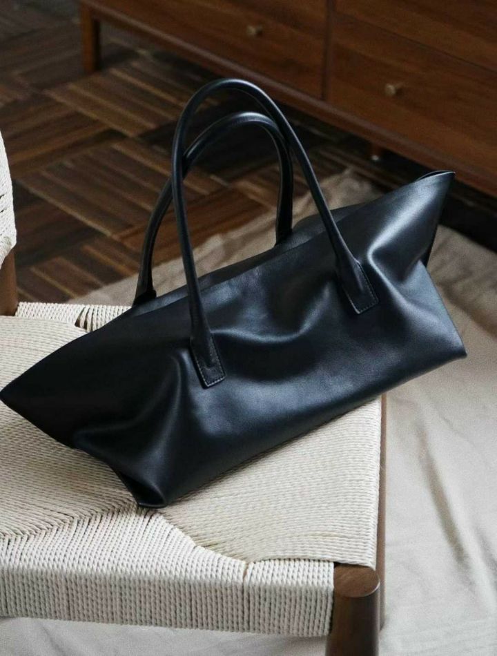 TROUVAILLE韓國東大門直郵女裝新款26春夏手提包含飾品牛皮TROUVAILLE手提包