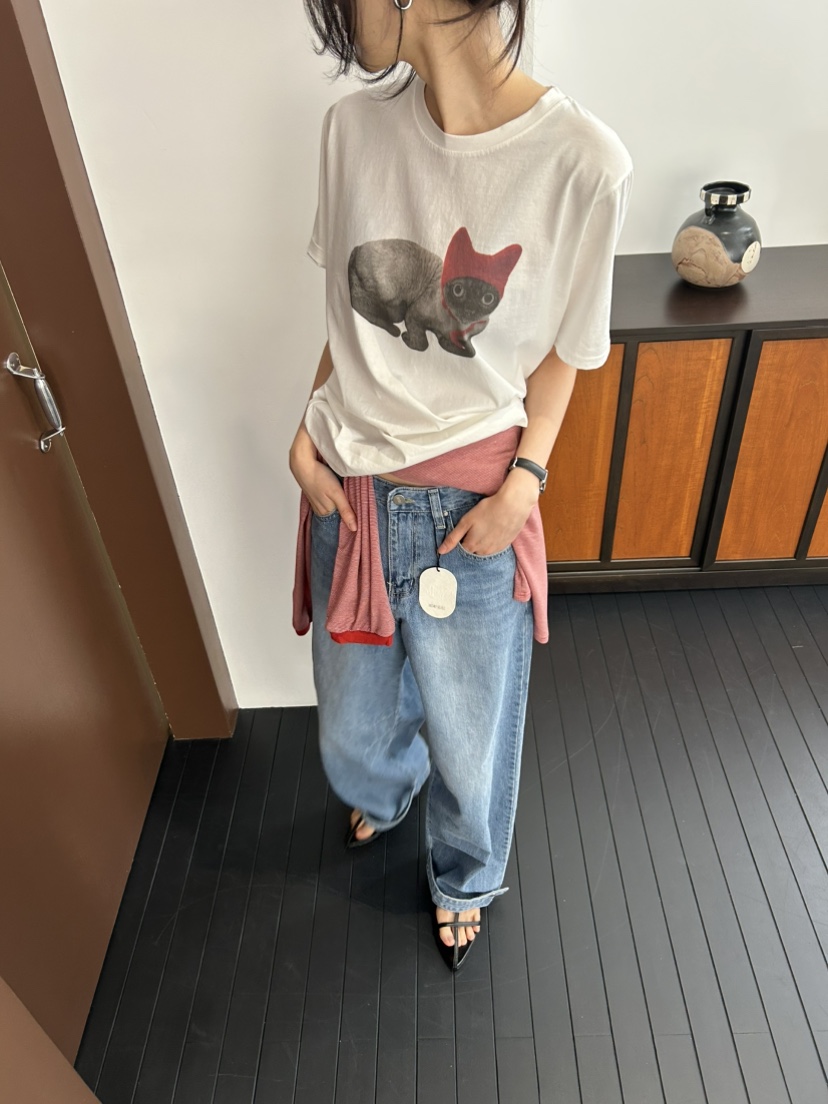 ME MO韓國東大門直郵女裝新款26春夏推薦人氣時尚牛仔褲ME MO牛仔褲