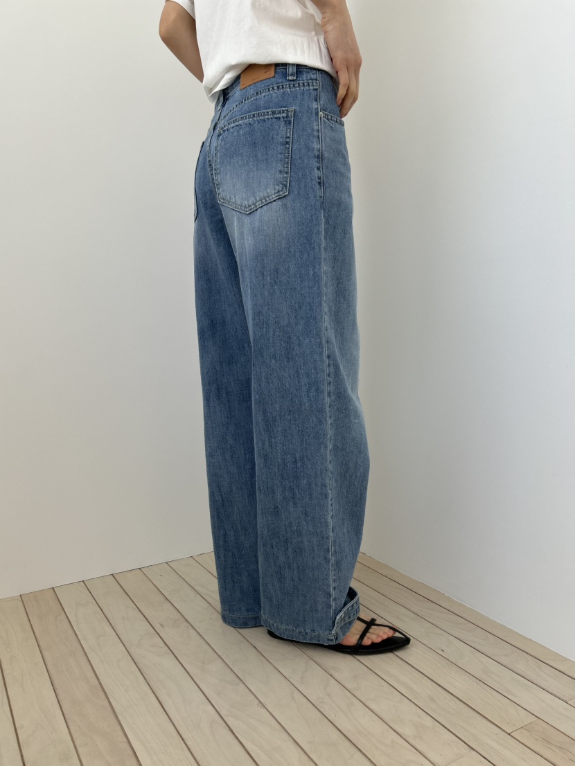 ME MO韓國東大門直郵女裝新款26春夏推薦人氣時尚牛仔褲ME MO牛仔褲