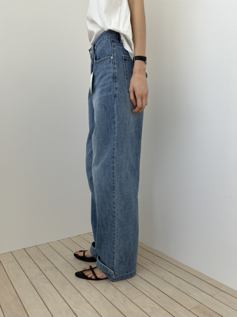 ME MO韓國東大門直郵女裝新款26春夏推薦人氣時尚牛仔褲ME MO牛仔褲