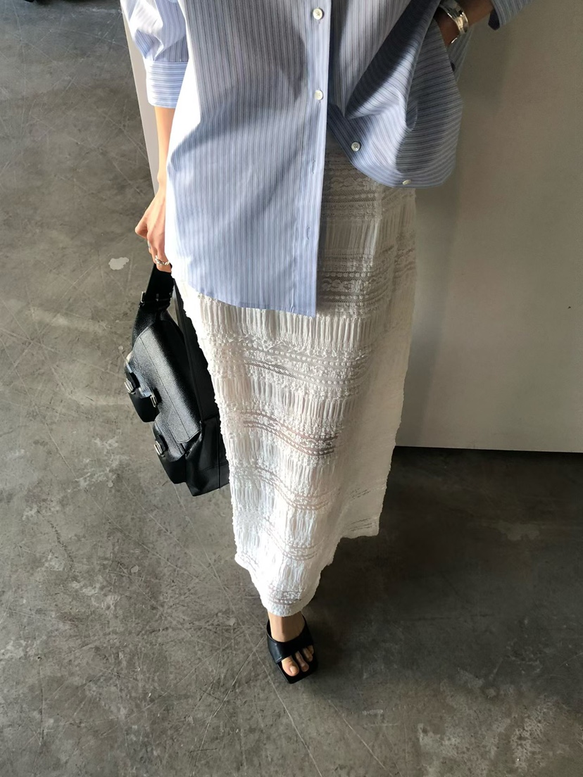 THE ABLE韓國直郵實拍女裝新款時尚26春夏休閑襯衫蕾絲衫THE ABLE/TA襯衫/蕾絲衫