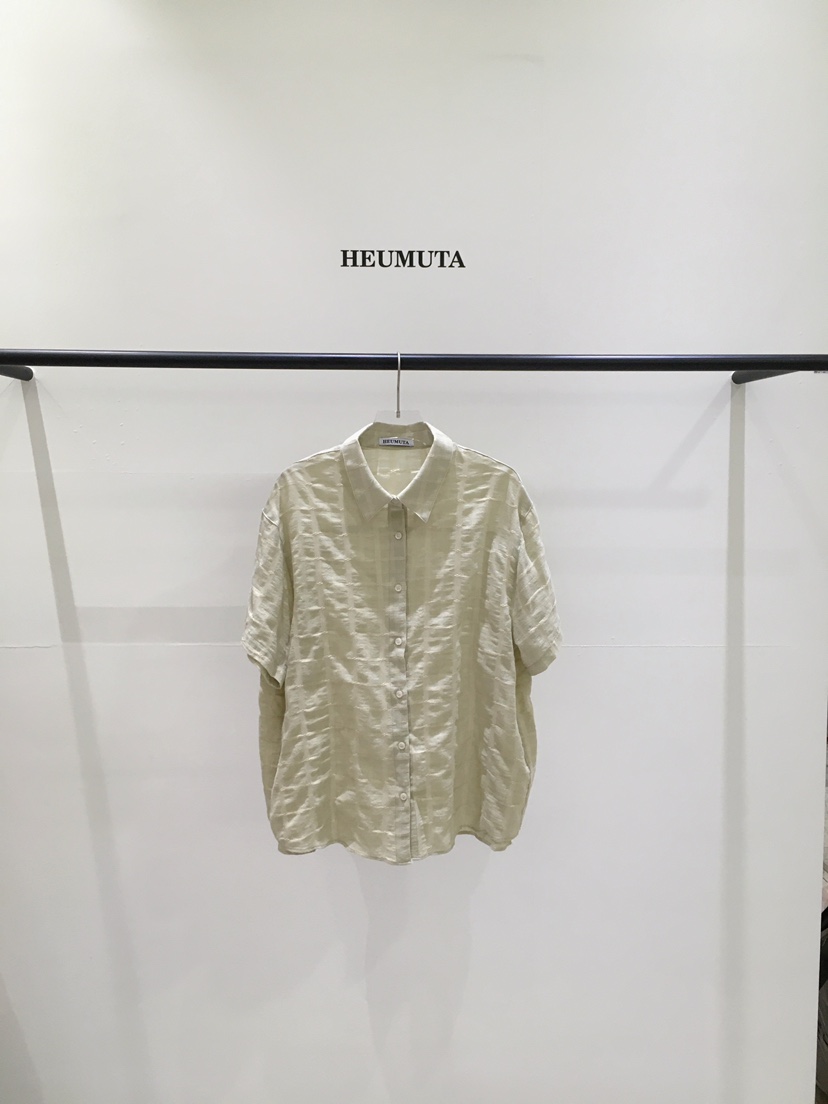 HEUMUTA韓國代購女裝新品人氣職業時尚推薦熱賣襯衫蕾絲衫HEUMUTA襯衫/蕾絲衫圖色2