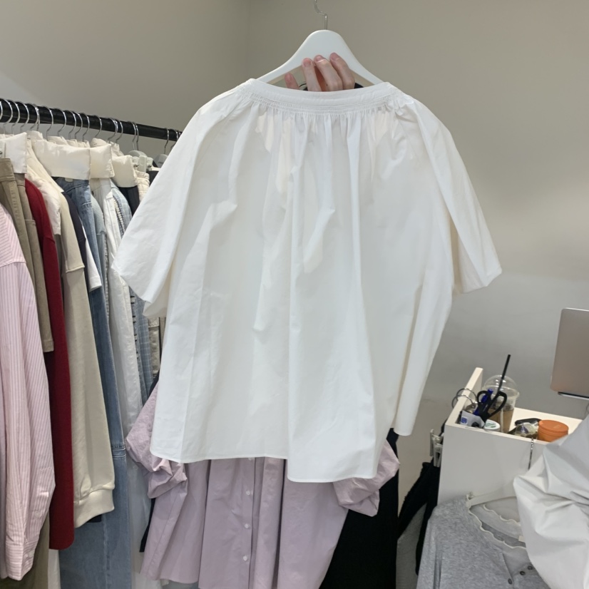 JINSIM韓國東大門直郵女裝新款職業休閑推薦26春夏襯衫蕾絲衫JINSIM襯衫/蕾絲衫