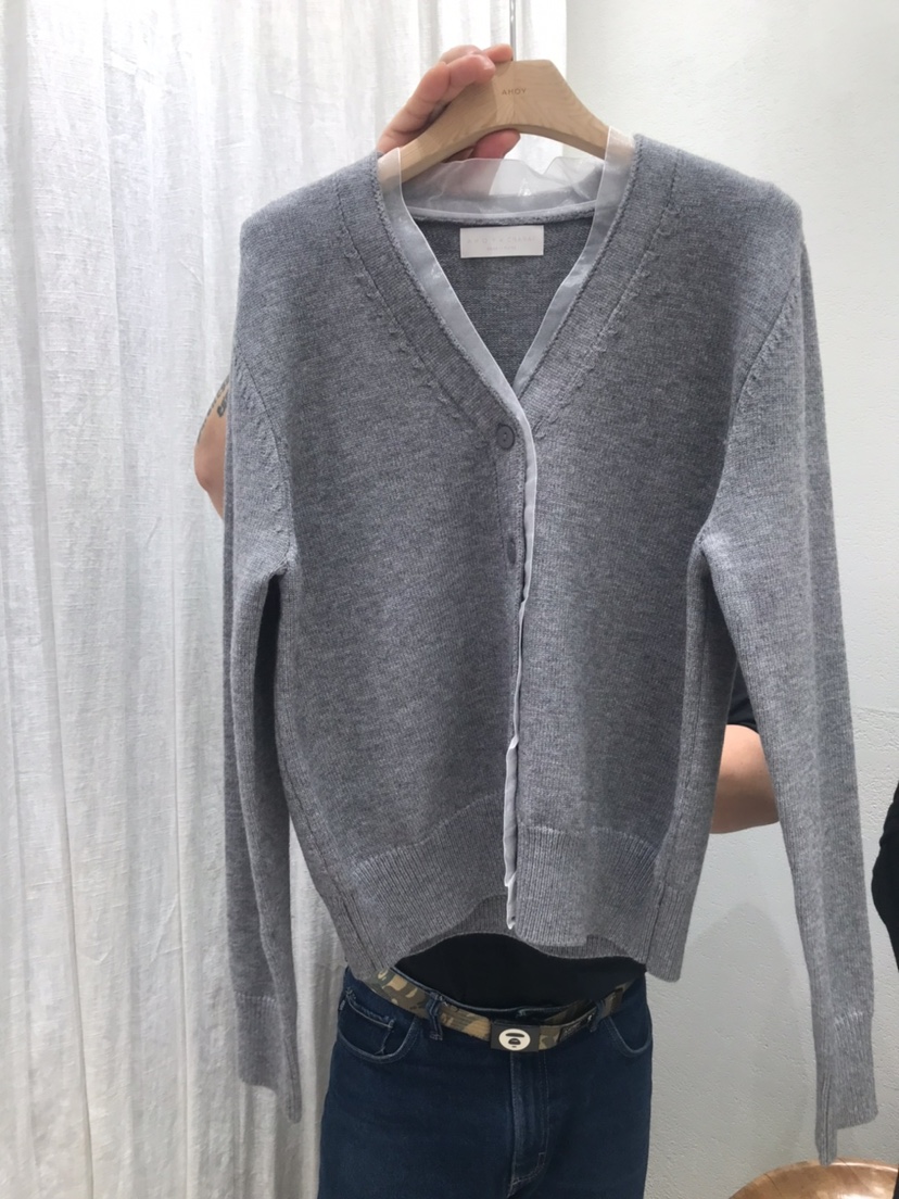 AHOY韓國代購女士新品職業人氣26春夏推薦時尚休閑針織衫AHOY針織衫圖色1