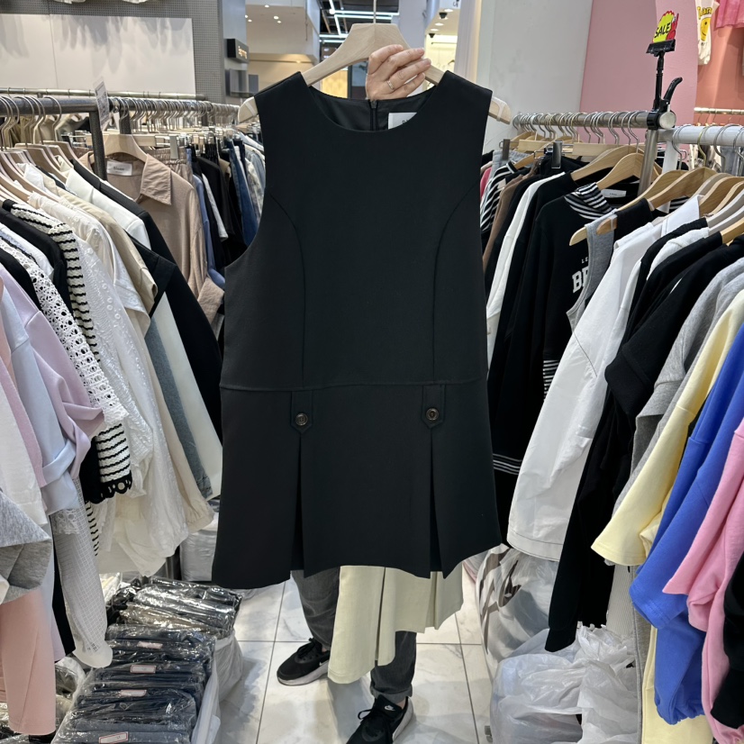 BLOOM韓國直郵實拍女士新品人氣熱賣推薦26春夏連衣裙褶裥BLOOM-Q連衣裙圖色3