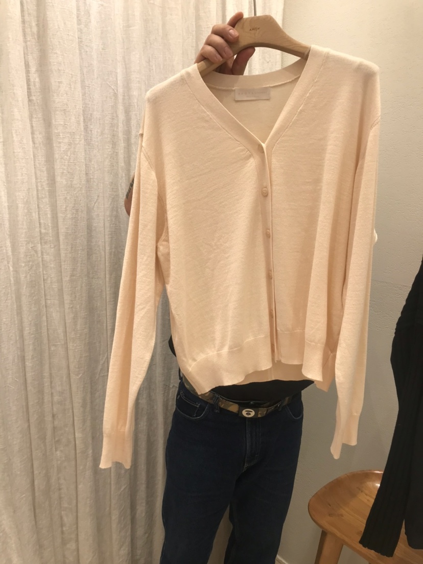 AHOY韓國直郵女士新款26春夏職業時尚熱賣人氣針織衫纖維AHOY針織衫圖色2