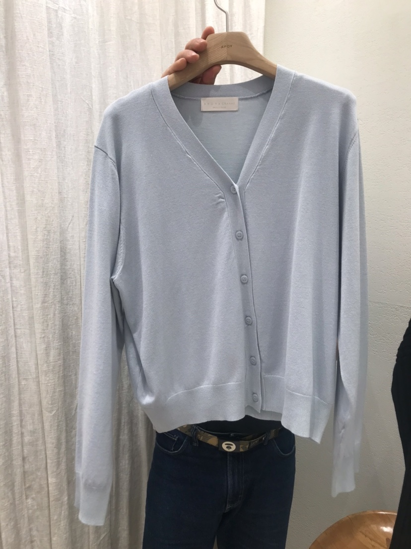 AHOY韓國直郵女士新款26春夏職業時尚熱賣人氣針織衫纖維AHOY針織衫圖色3