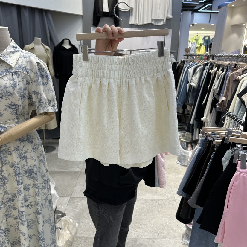 BLOOM韓國東大門直郵女士新款休閑人氣推薦26春夏短褲蕾絲BLOOM-Q短褲圖色1