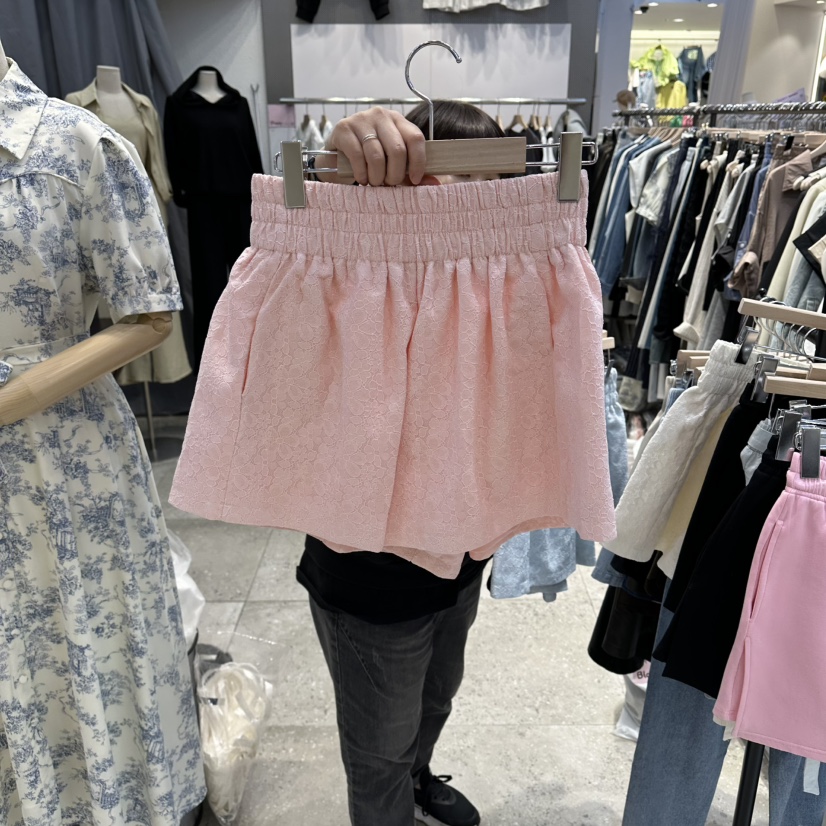 BLOOM韓國東大門直郵女士新款休閑人氣推薦26春夏短褲蕾絲BLOOM-Q短褲圖色2