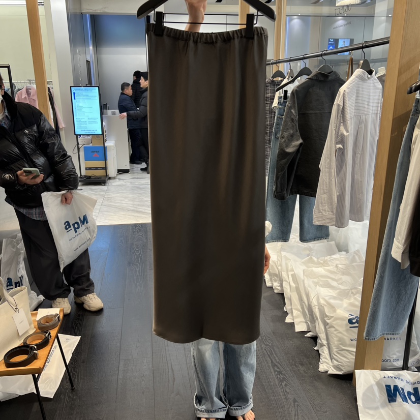 OBJECT韓國直郵女裝新品休閑人氣時尚職業推薦26春夏長裙OBJECT長裙