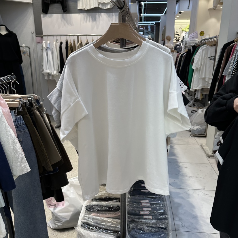 BLOOM韓國東大門代購女士新款熱賣休閑人氣26春夏時尚T恤BLOOM-QT恤圖色1