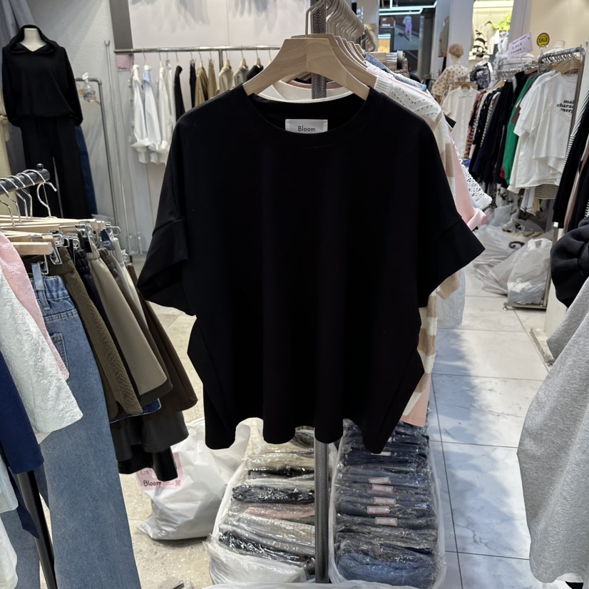 BLOOM韓國東大門代購女士新款熱賣休閑人氣26春夏時尚T恤BLOOM-QT恤圖色3