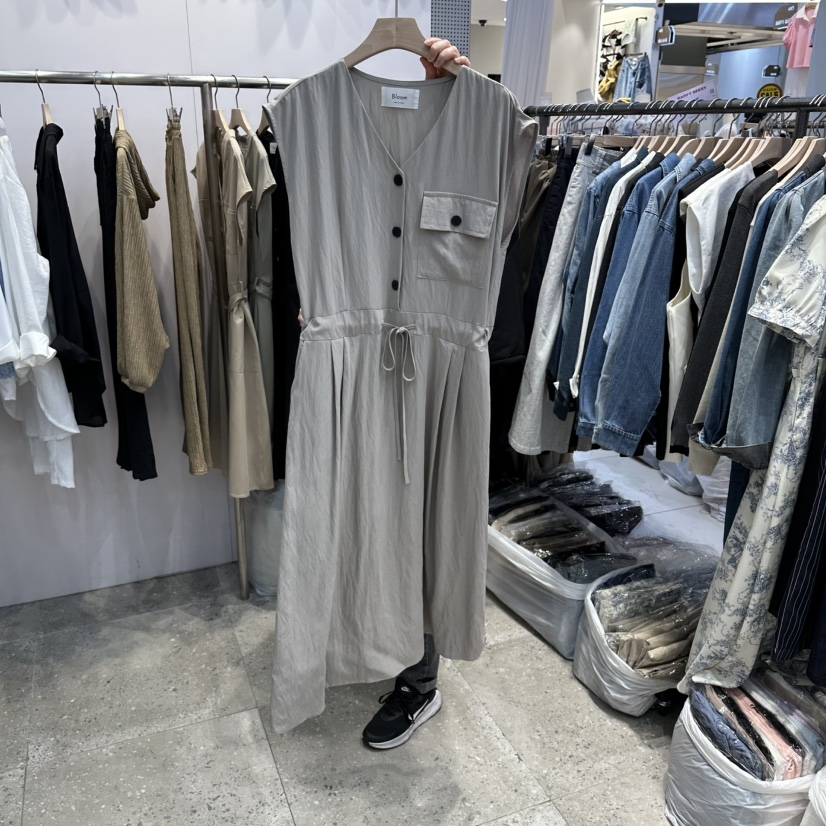 BLOOM韓國代購女士新款26春夏熱賣人氣休閑推薦時尚連衣裙BLOOM-Q連衣裙圖色1