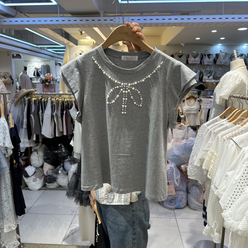 BELITA韓國東大門代購女士新款職業人氣時尚推薦休閑熱賣T恤BELITAT恤圖色2