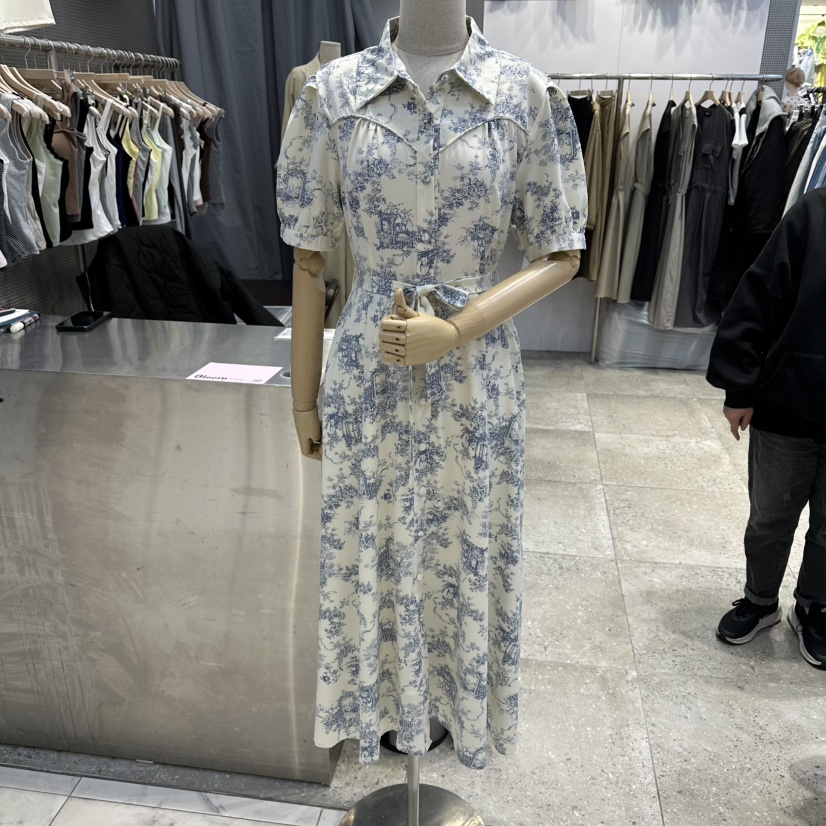 BLOOM韓國直郵女士新款職業26春夏推薦熱賣人氣休閑連衣裙BLOOM-Q連衣裙圖色1