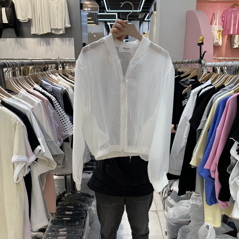 BLOOM韓國直郵女裝新品熱賣人氣休閑26春夏夾克不含內搭透明BLOOM-Q夾克圖色1