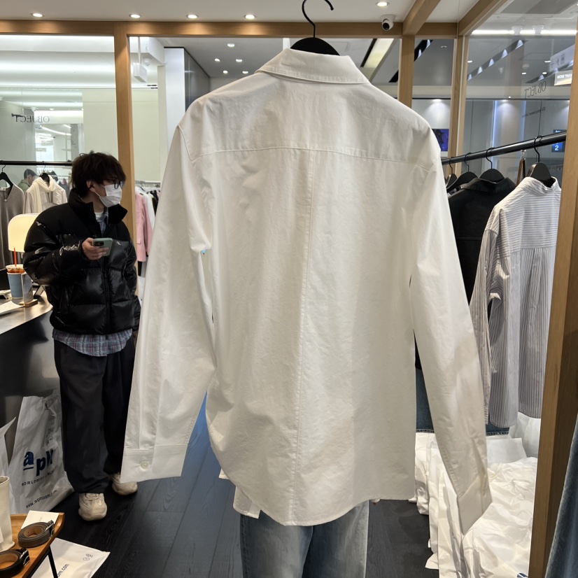 OBJECT韓國直郵實拍女士新款26春夏人氣時尚職業襯衫蕾絲衫OBJECT襯衫/蕾絲衫