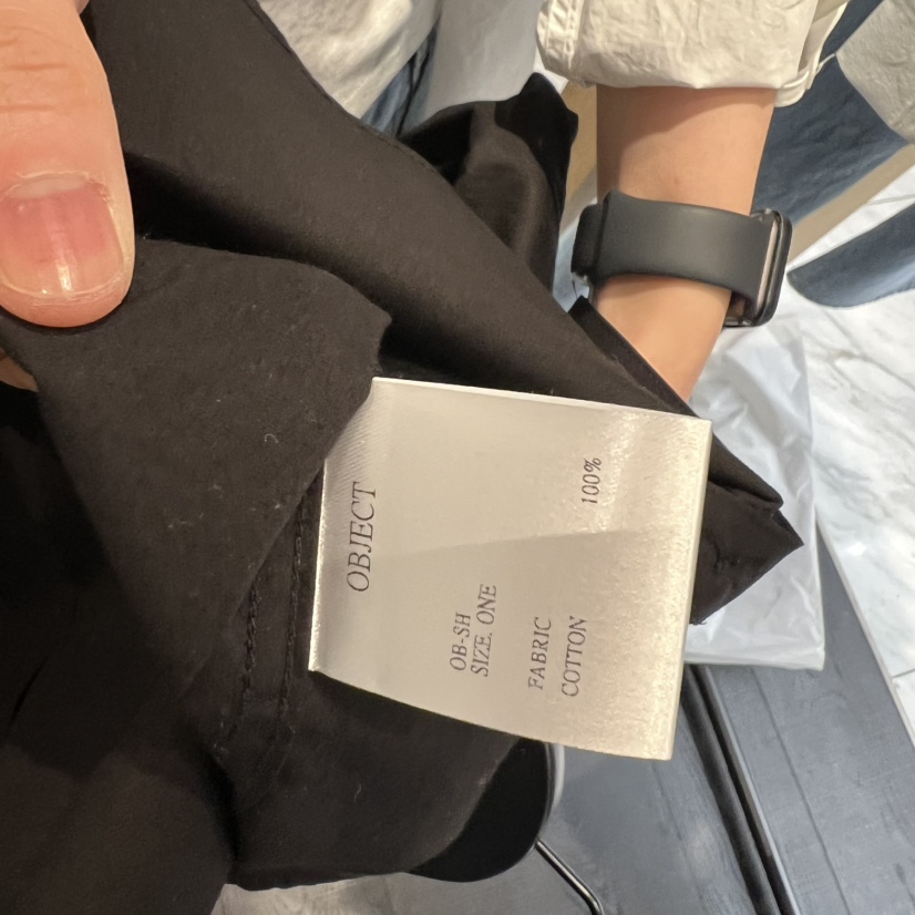 OBJECT韓國直郵實拍女士新款26春夏人氣時尚職業襯衫蕾絲衫OBJECT襯衫/蕾絲衫