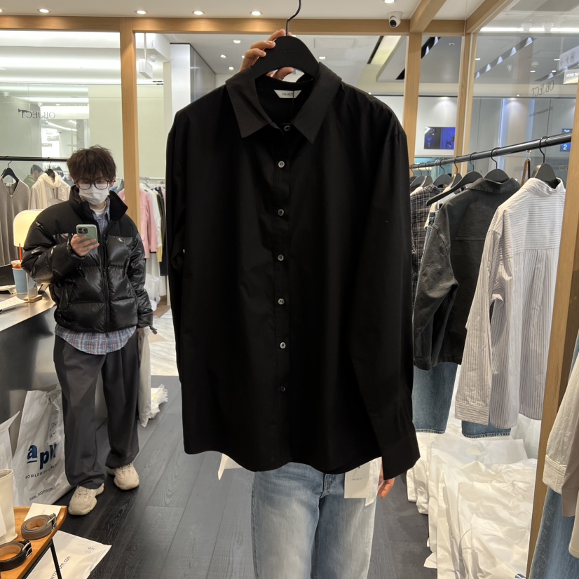 OBJECT韓國直郵實拍女士新款26春夏人氣時尚職業襯衫蕾絲衫OBJECT襯衫/蕾絲衫圖色3