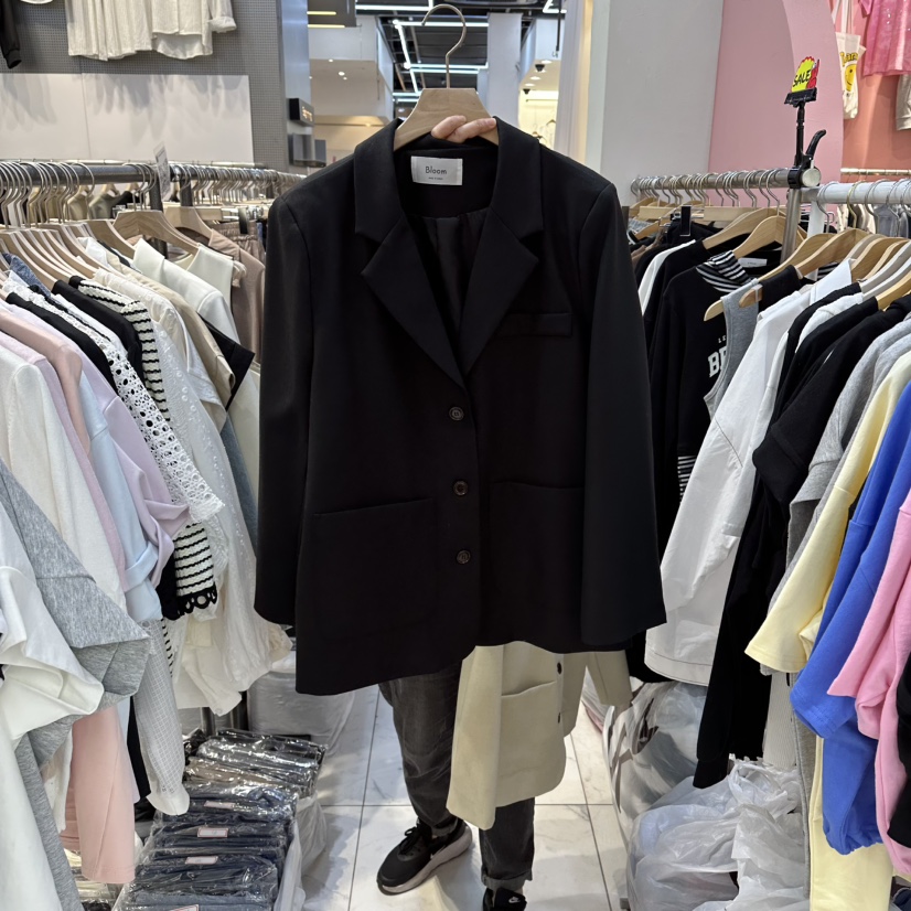 BLOOM韓國直郵實拍女士新款熱賣推薦職業人氣休閑夾克口袋BLOOM-Q夾克圖色3