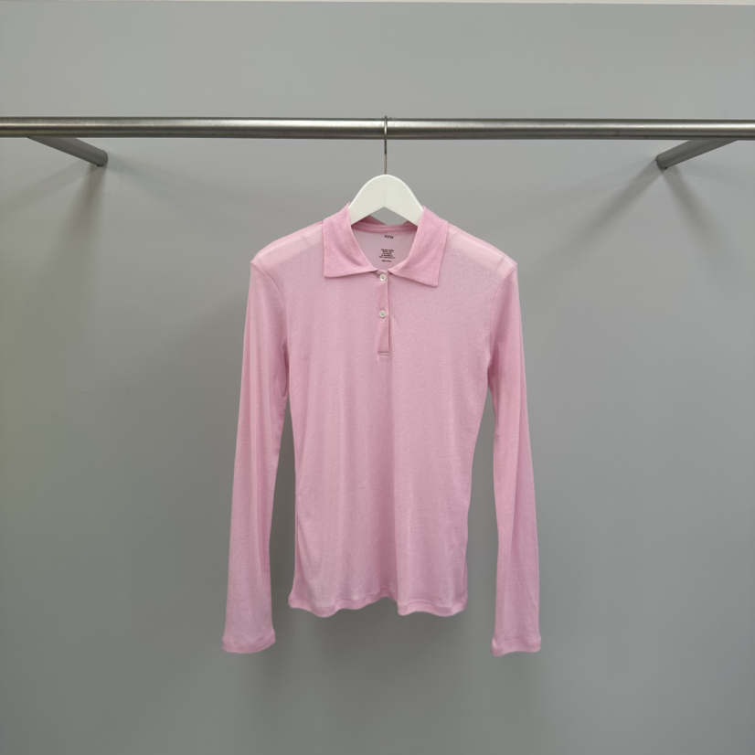 WATER/RIVER韓國東大門代購女士新品推薦人氣長袖T恤透視WATER/RIVER長袖T恤圖色2