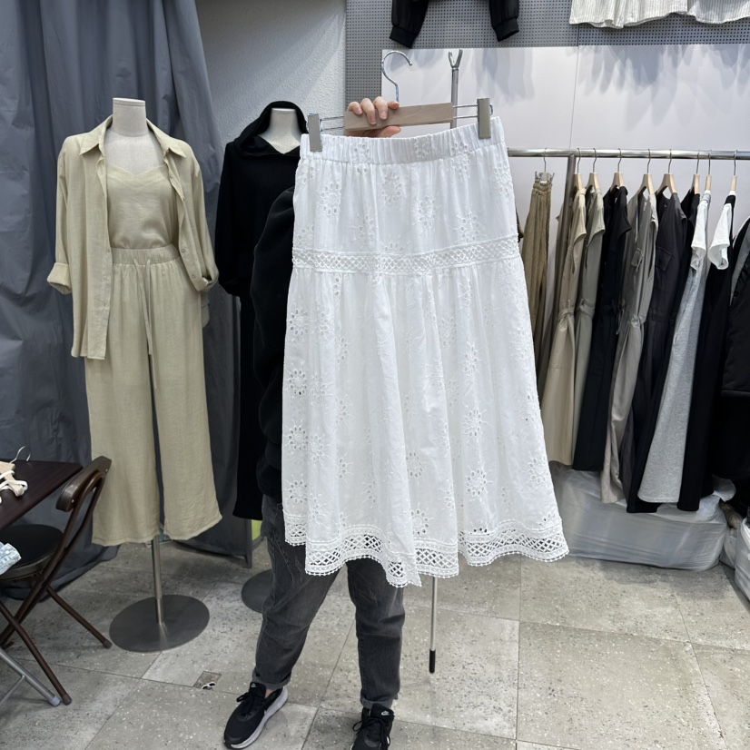 BLOOM韓國直郵女士新品時尚26春夏人氣休閑職業熱賣推薦長裙BLOOM-Q長裙