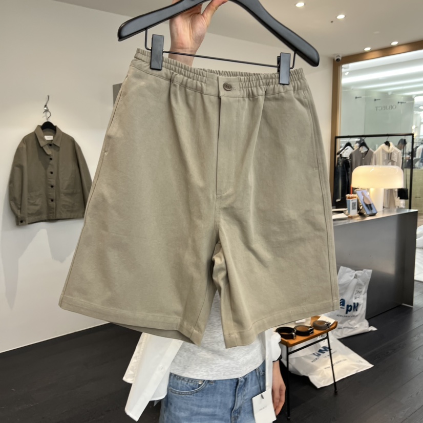 OBJECT韓國直郵實拍女裝新款職業時尚休閑人氣推薦短褲棉OBJECT短褲圖色2