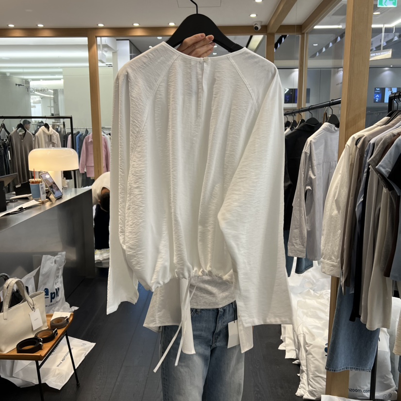 OBJECT韓國直郵女士新款職業時尚推薦熱賣休閑襯衫蕾絲衫OBJECT襯衫/蕾絲衫