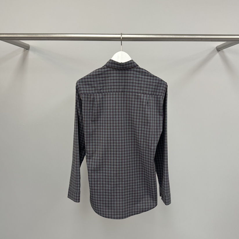 WATER/RIVER韓國東大門代購女裝新款休閑襯衫蕾絲衫修身格子WATER/RIVER襯衫/蕾絲衫