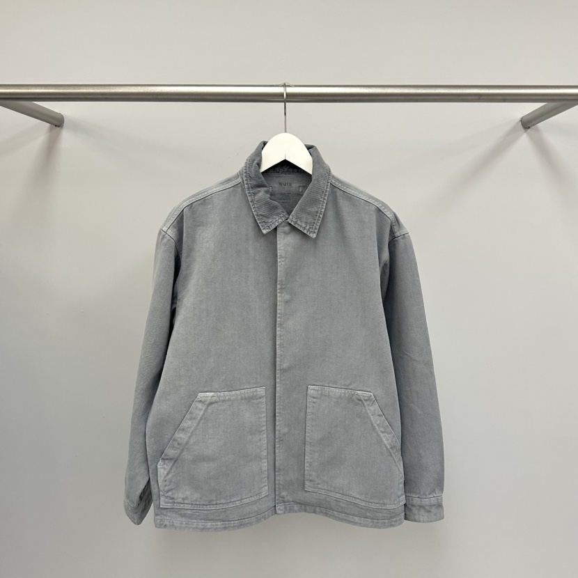 WATER/RIVER韓國東大門代購女裝新品26春夏職業夾克棉質WATER/RIVER夾克圖色1