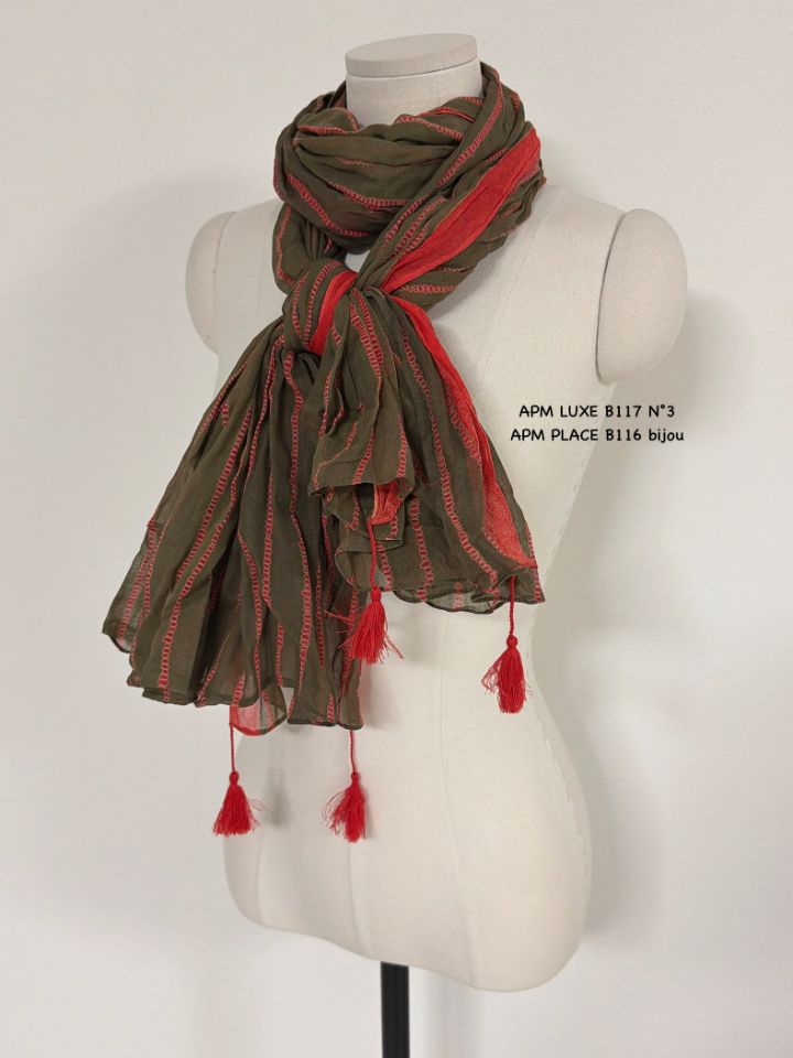 N3東大門實拍女裝新品推薦職業26春夏真品圍巾披肩流蘇褶皺N3圍巾/披肩