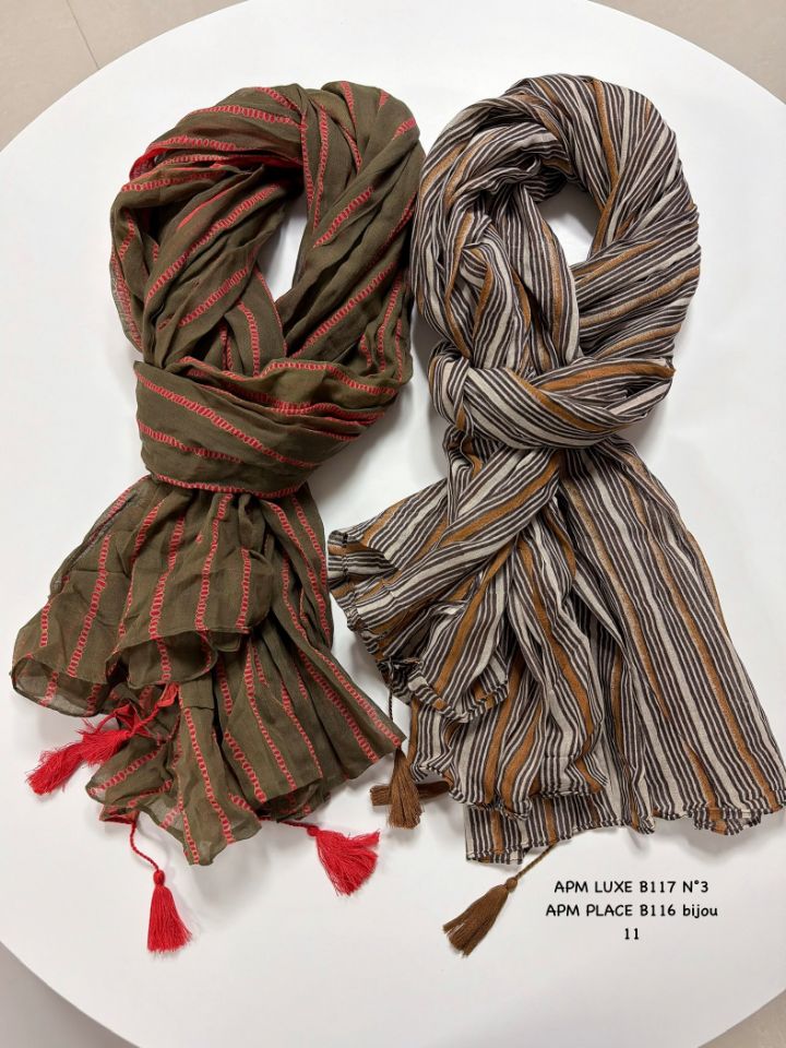 N3東大門實拍女裝新品推薦職業26春夏真品圍巾披肩流蘇褶皺N3圍巾/披肩