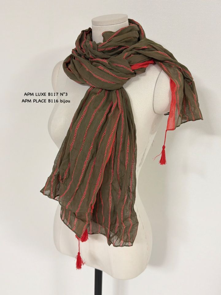 N3東大門實拍女裝新品推薦職業26春夏真品圍巾披肩流蘇褶皺N3圍巾/披肩